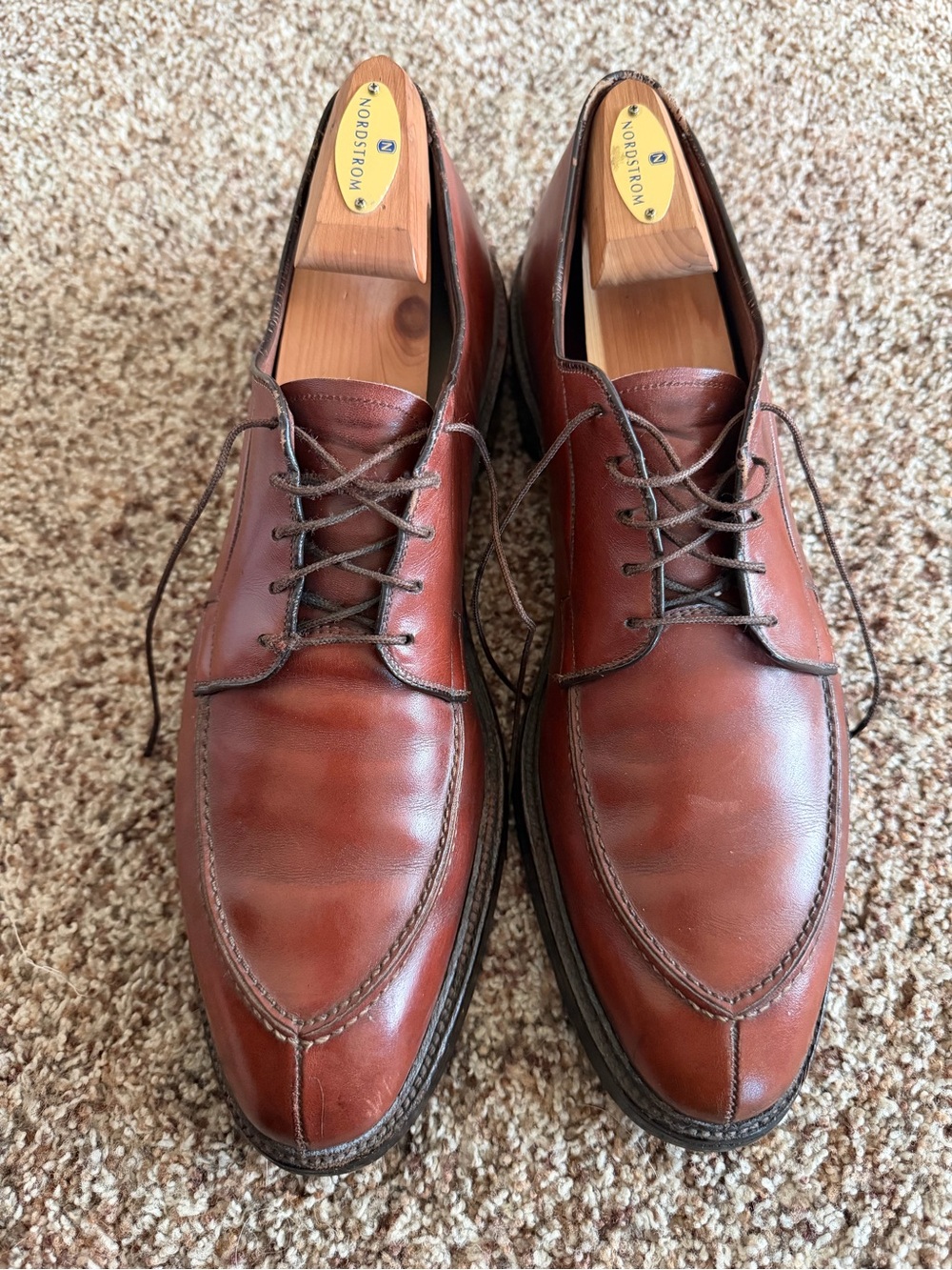 Allen Edmonds Brentwood Oxford burgundy Formal Shoes Size 11 AAA